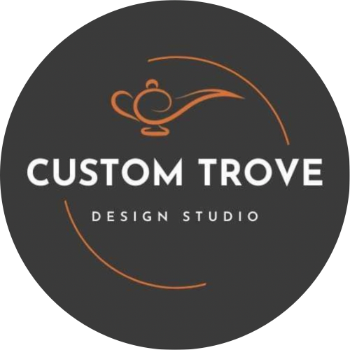 Custom Trove Design Studio - Personalized Gifts and Custom Engraving Services Logo